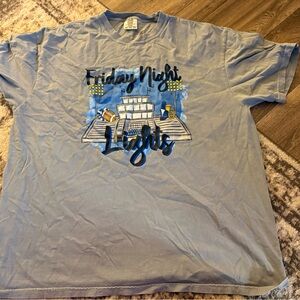 Comfort Colors Light Blue Friday Night Tee